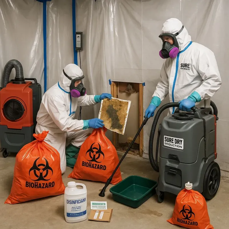 Contaminated Water Handling Protocols process in Greenwood, MS